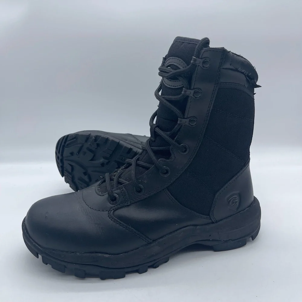 GALLS 8 Inch FX068 Men's Size 9 Duty‎ Boot Black Tactical Combat Utility Boots